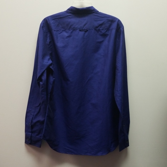 Vince Washed Linen Slim Fit Sport Shirt - Picture 3 of 9